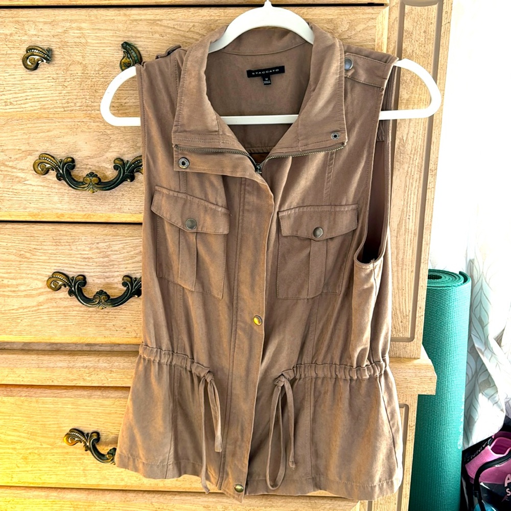 Brown vest